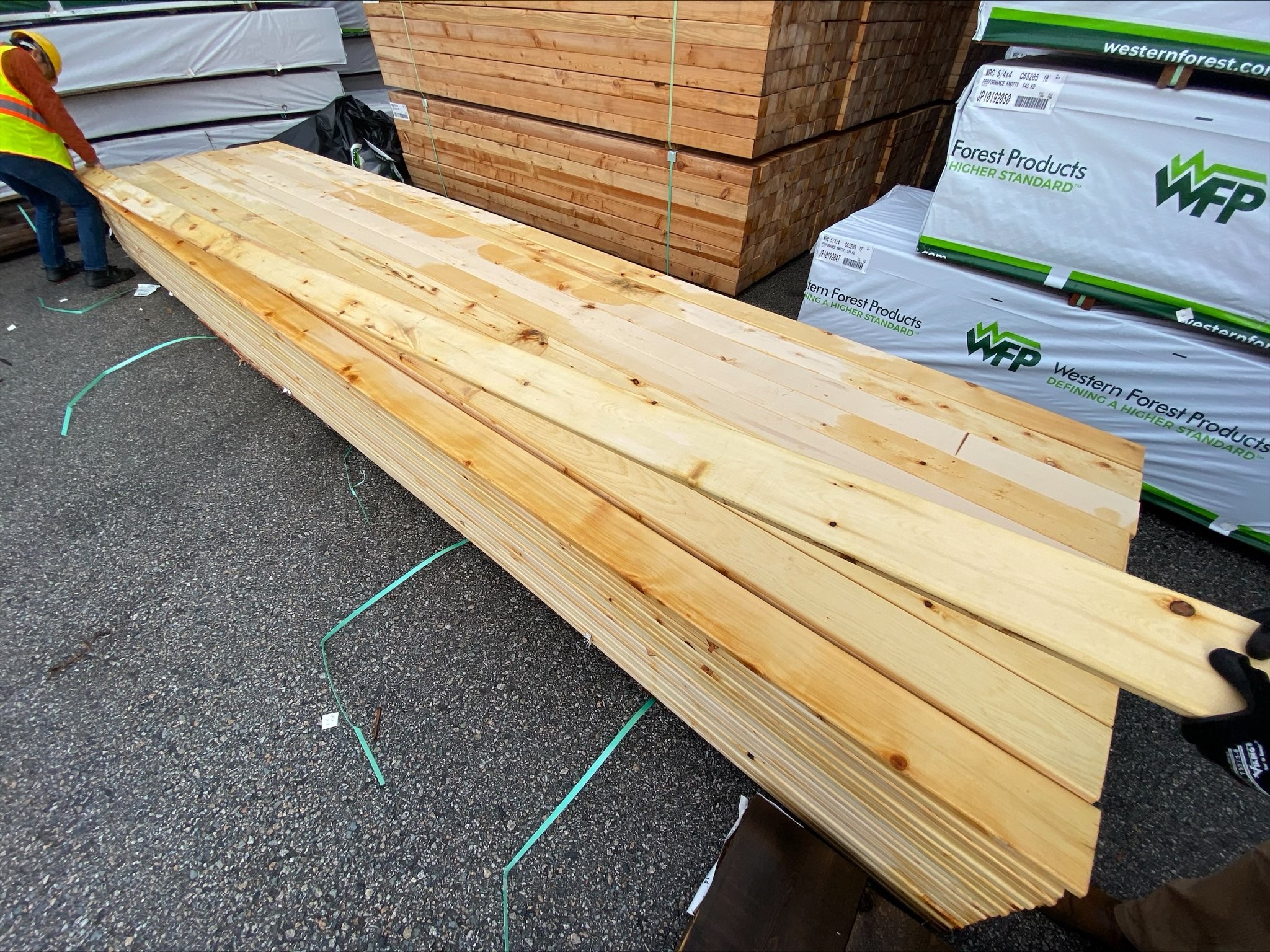 Yellow Cedar STK Decking – T&H Forest Industries, Ltd.